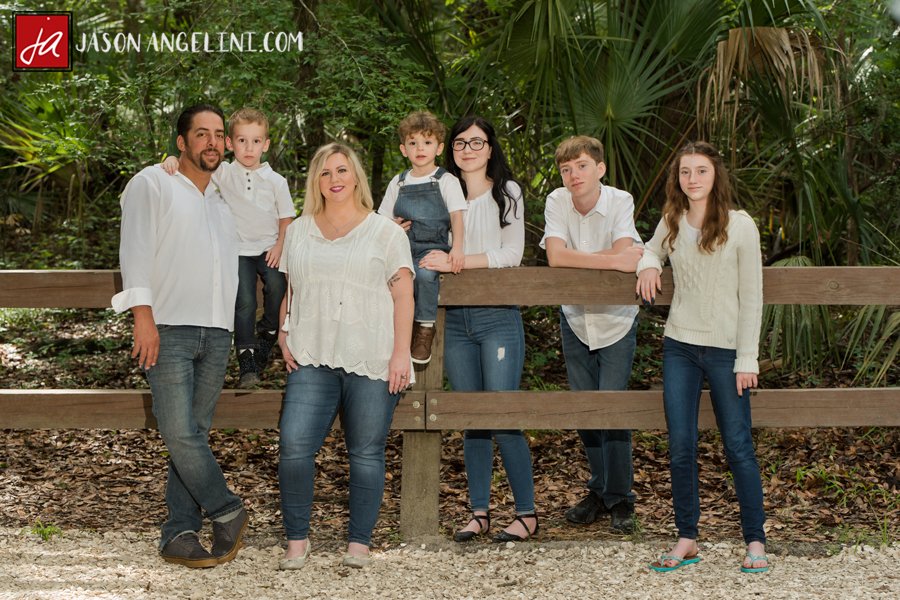 Family Session at the Park with Crystal and Her Family