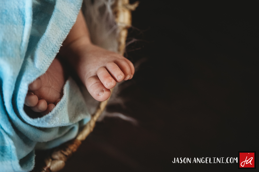 Newborn Session with Emily and Louis’s Youngest Son