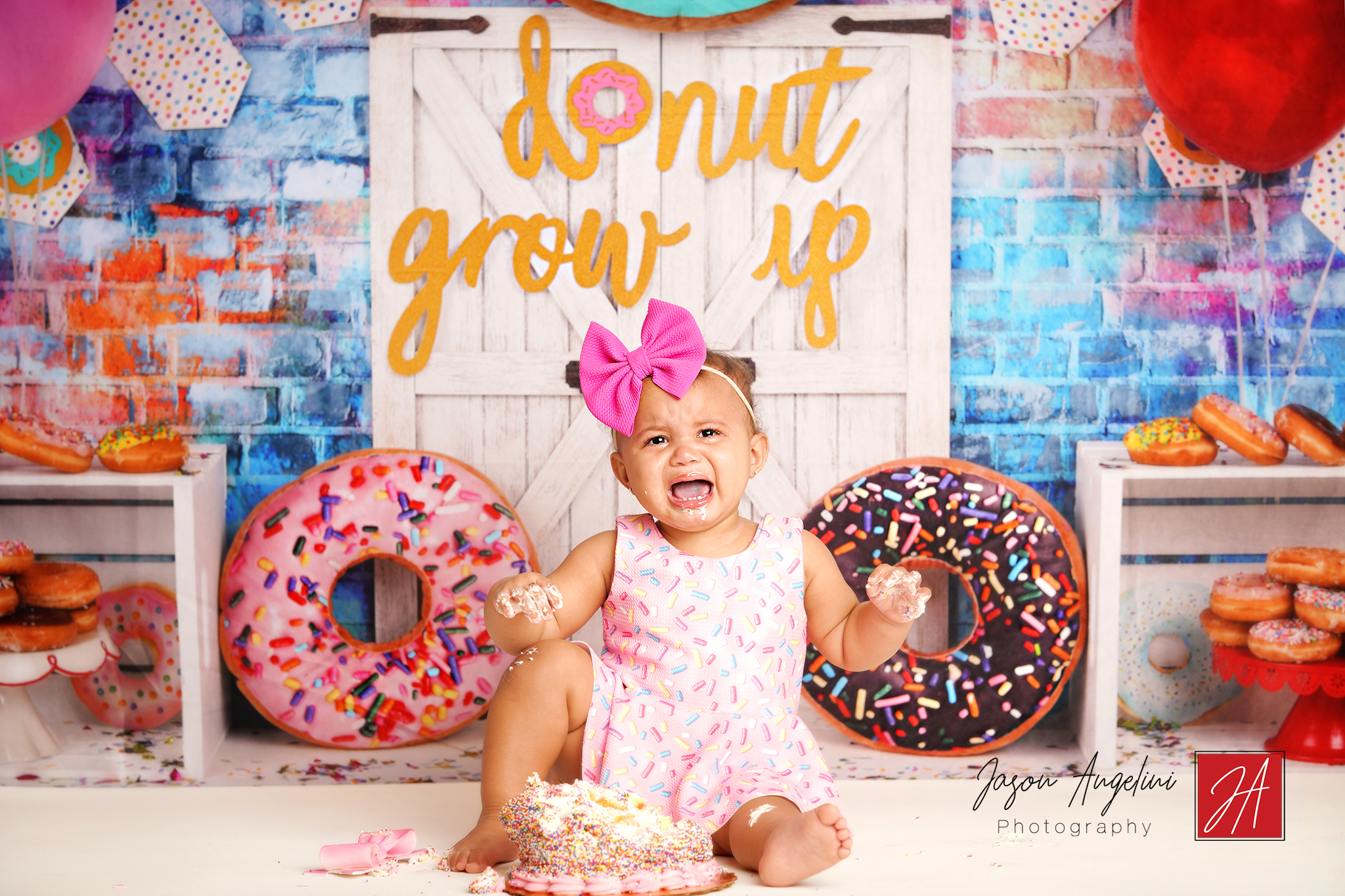 Donut Grow Up: Cake Smash with Kristen’s Daughter