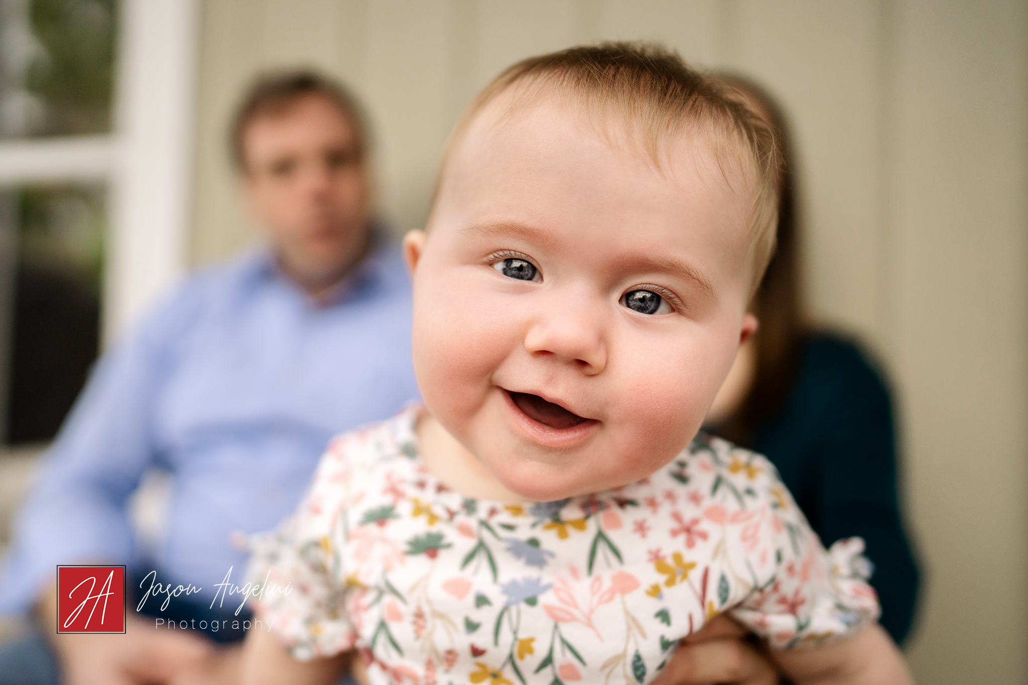 At Home Family Session: Allison and Andrew