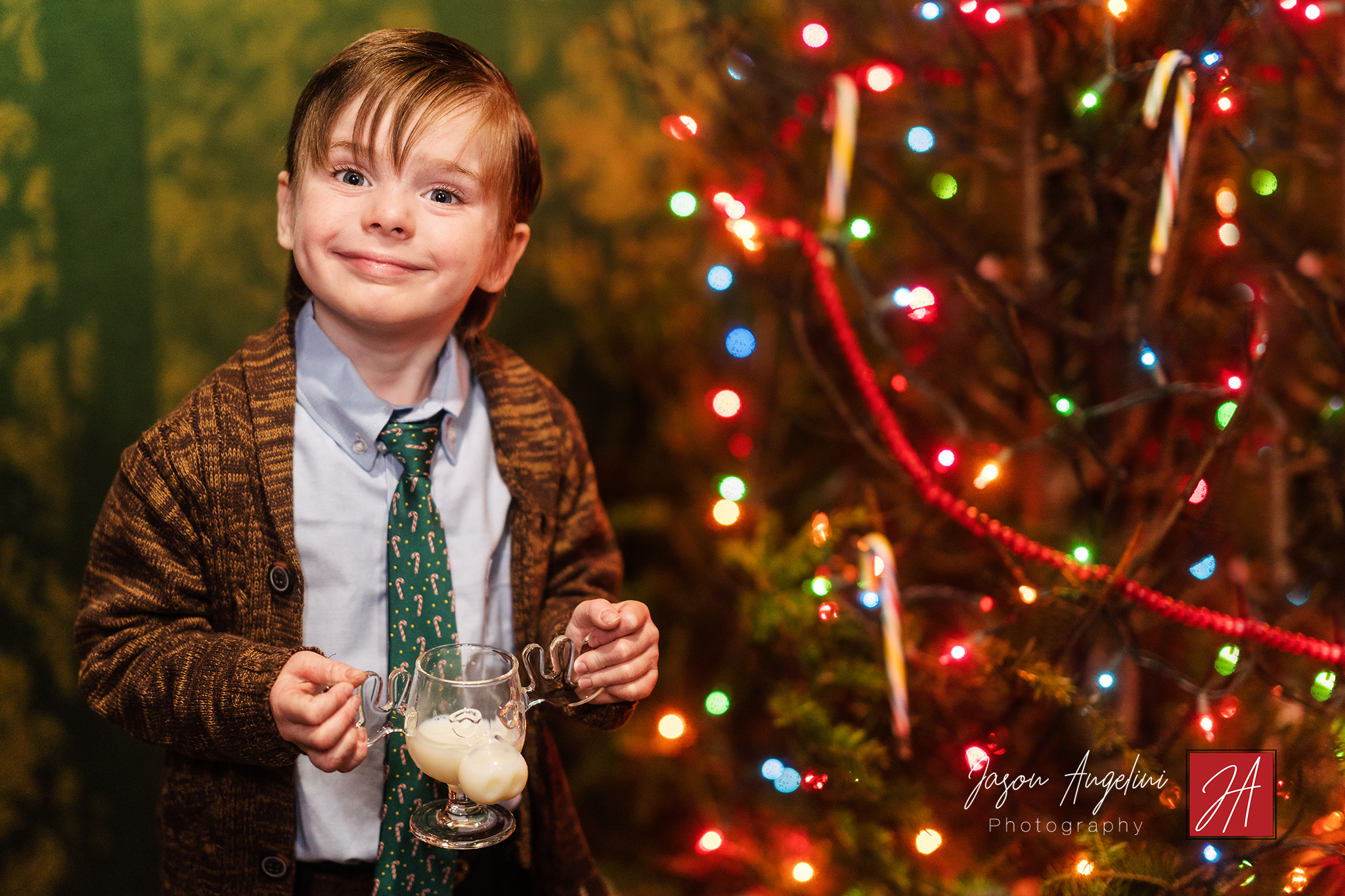 Christmas Vacation Themed Birthday Session
