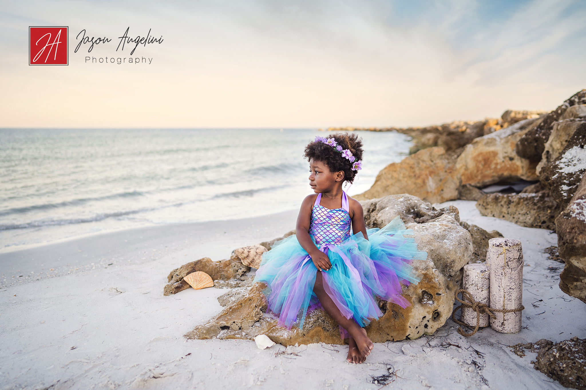 Beach Session at Sand Key Beach: Splash with Me, I’m 3!