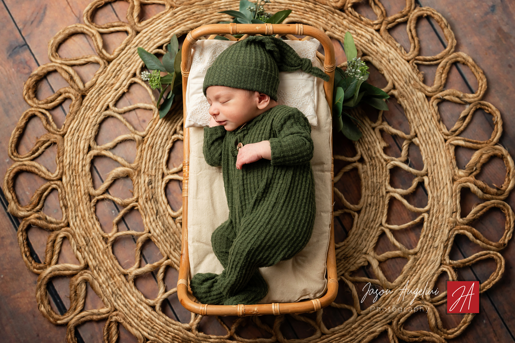 Newborn Studio Session: Jenna and Will’s Son