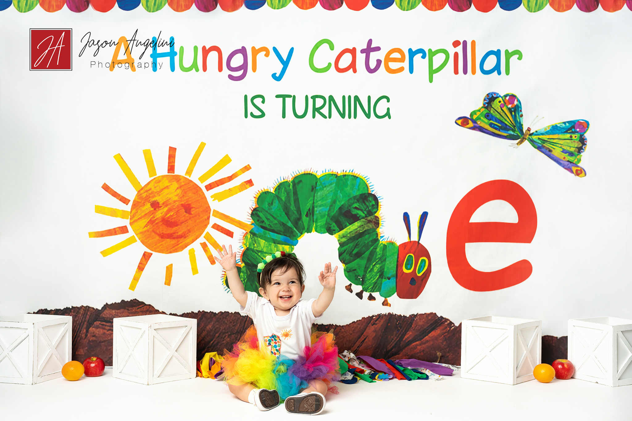 First Birthday Session: A Hungry Caterpillar Is Turning One