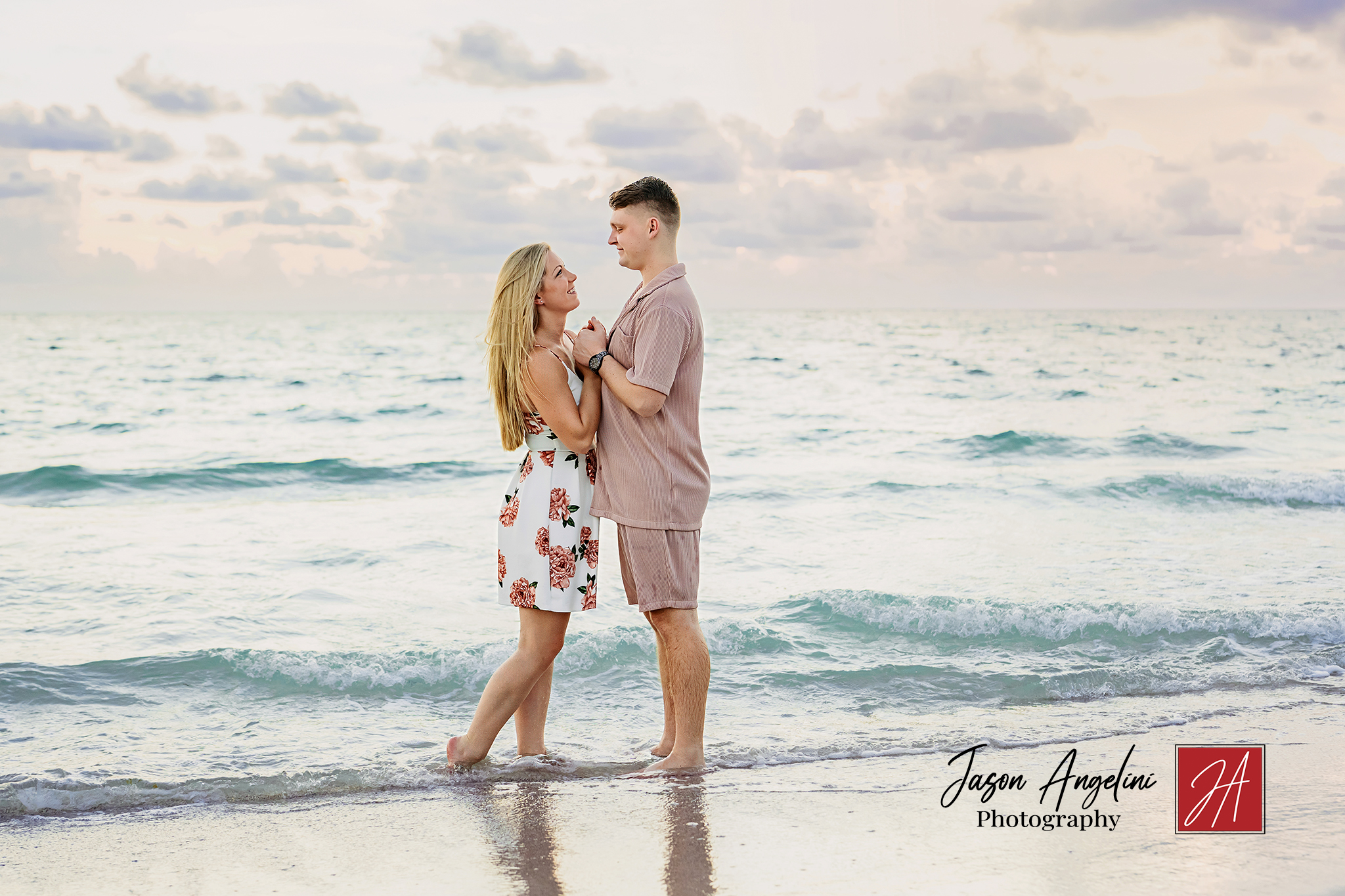 Beach Engagement Session with Katie and Brandon